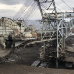 Bucket Wheel Excavator in Coal Mining site